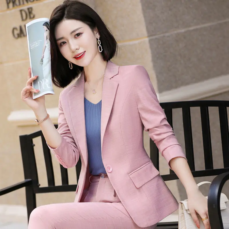 Small Suit Outfit Women's Spring and Autumn New Long Sleeve Korean Casual Fashion Temperament Goddess Style Business Suit Suit W
Small Suit Outfit Women's Spring and Autumn New Long Sleeve Korean Casual Fashion Temperament Goddess Style Business Suit Suit W