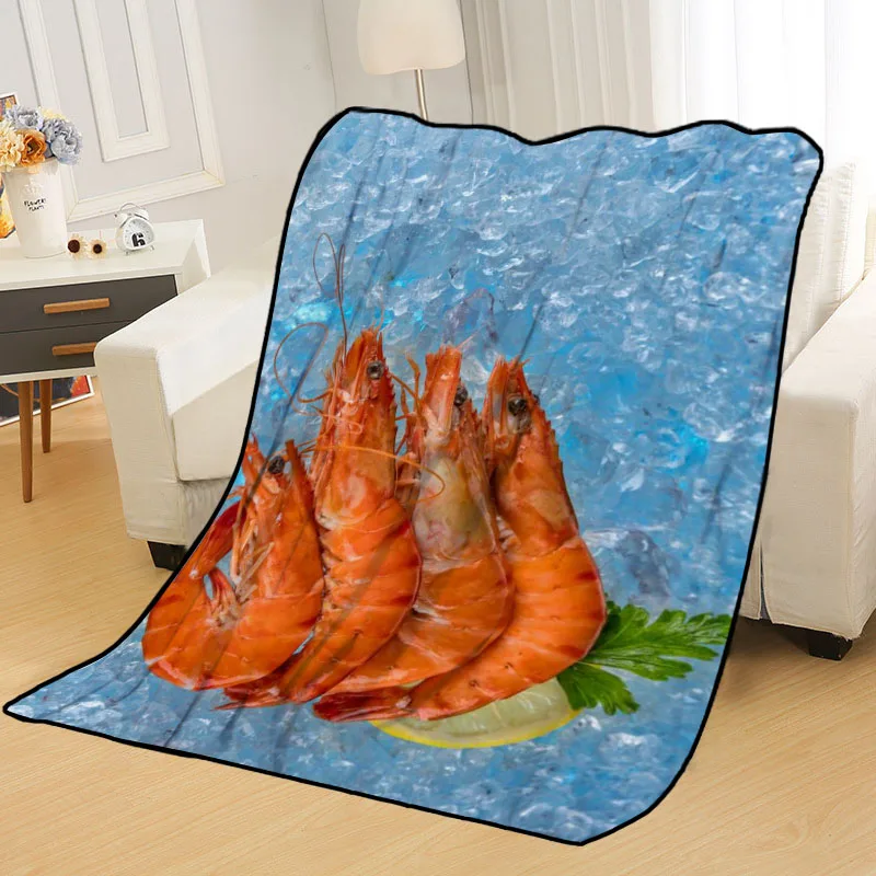 Flannel Throw Blanket Soft Cozy Warm Home Sofa Couch Bed Decor Kids Adults Travel Seaside Camping Gifts Crab Fish Food Pattern
Flannel Throw Blanket Soft Cozy Warm Home Sofa Couch Bed Decor Kids Adults Travel Seaside Camping Gifts Crab Fish Food Pattern