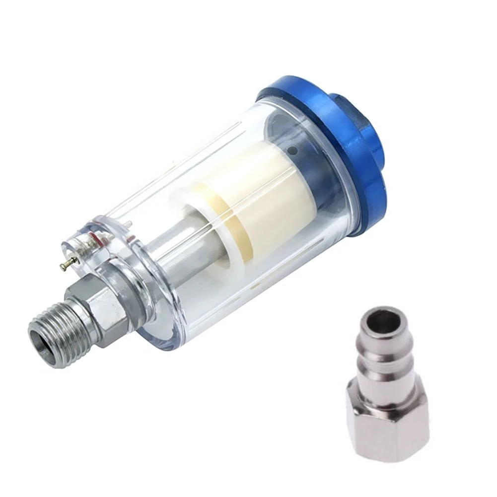 Oil-water Separator Filter 1/4'' BSP Threaded Joint EU Connector Pneumatic Spray Gun Filters Air Compressor Sprayers Parts
Oil-water Separator Filter 1/4'' BSP Threaded Joint EU Connector Pneumatic Spray Gun Filters Air Compressor Sprayers Parts