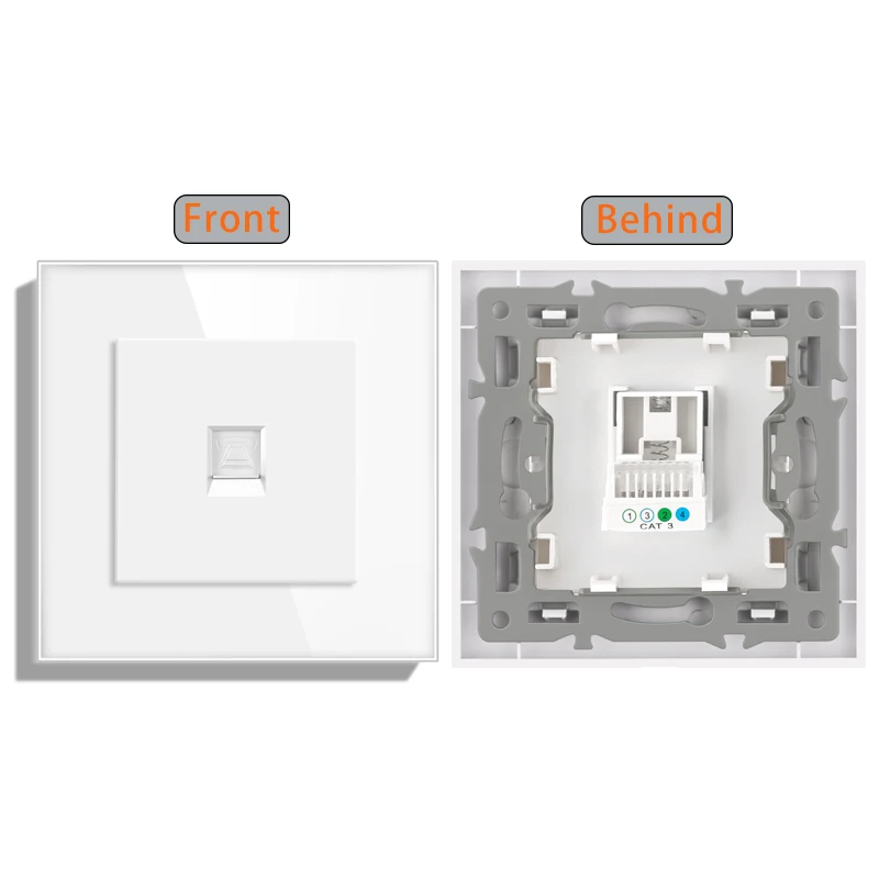 Настенная розетка Cat6 rj45, сетевая розетка с ТВ, настенная, двойная розетка для передачи данных, телефонная панель из хрустального стекла, сетевая розетка rj45, компьютерная розетка
Настенная розетка Cat6 rj45, сетевая розетка с ТВ, настенная, двойная розетка для передачи данных, телефонная панель из хрустального стекла, сетевая розетка rj45, компьютерная розетка
