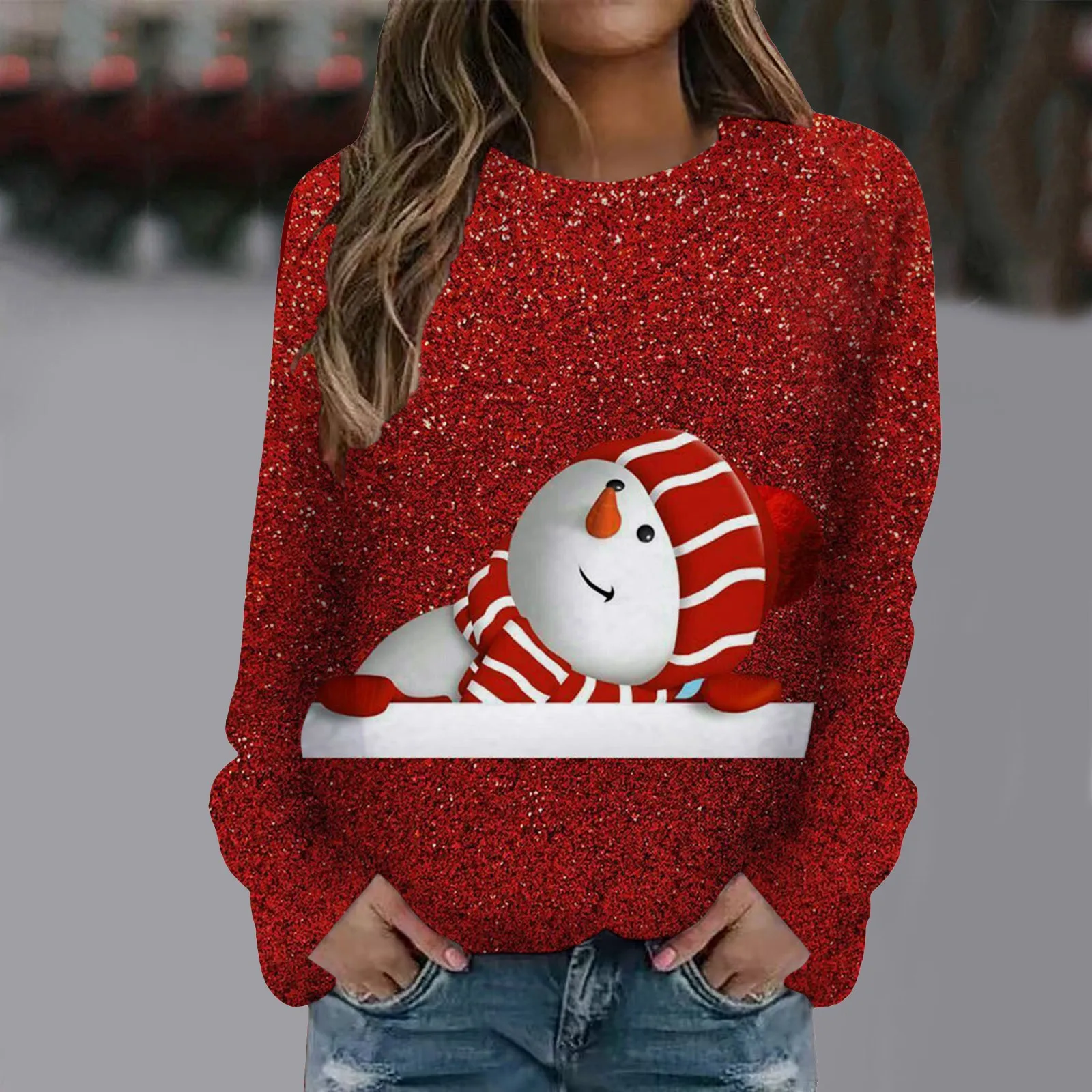 Beach Hoodies Women Womens Hoodless Sweatshirt Christmas Print Round Neck Long Sleeved Casual Hoodie Tunic Hoodie Women
Beach Hoodies Women Womens Hoodless Sweatshirt Christmas Print Round Neck Long Sleeved Casual Hoodie Tunic Hoodie Women
