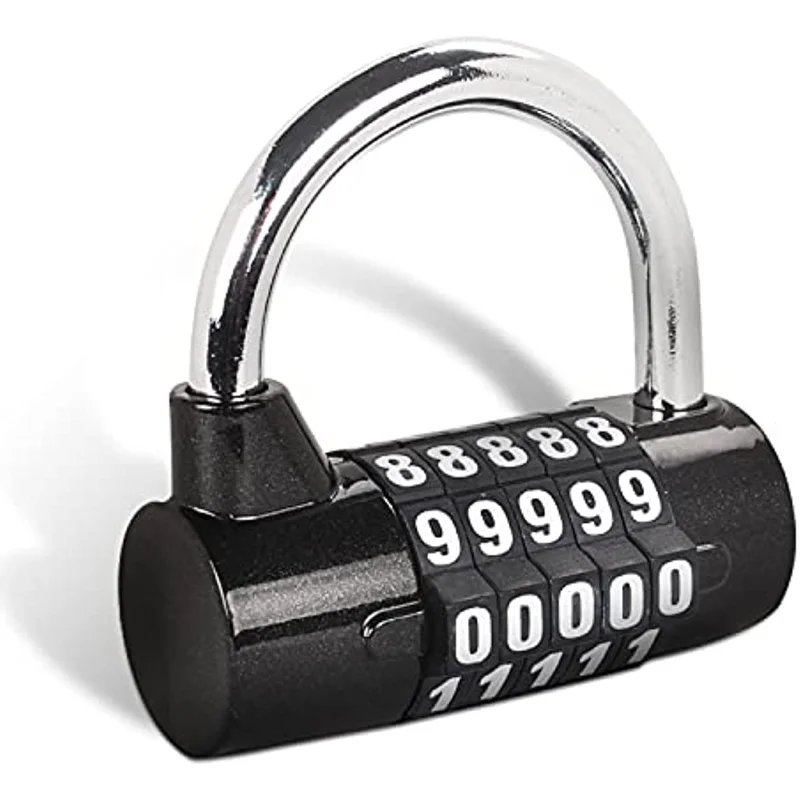 5 Digit Digit Combination Lock Padlock For School School, Gym Locker, Fence, Hasp Cabinet, Gate, Shed,Outdoor Gym Locker Lock
5 Digit Digit Combination Lock Padlock For School School, Gym Locker, Fence, Hasp Cabinet, Gate, Shed,Outdoor Gym Locker Lock