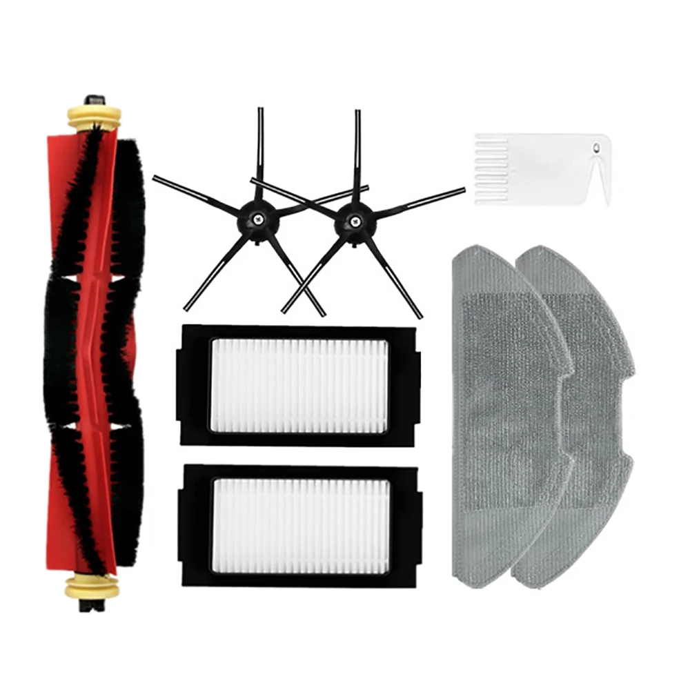 8Pcs Replacement Parts Kit for Xiaomi Mijia Pro Robot Vacuum Cleaner Side Roller Brush HEPA Filter Mop Pads
8Pcs Replacement Parts Kit for Xiaomi Mijia Pro Robot Vacuum Cleaner Side Roller Brush HEPA Filter Mop Pads