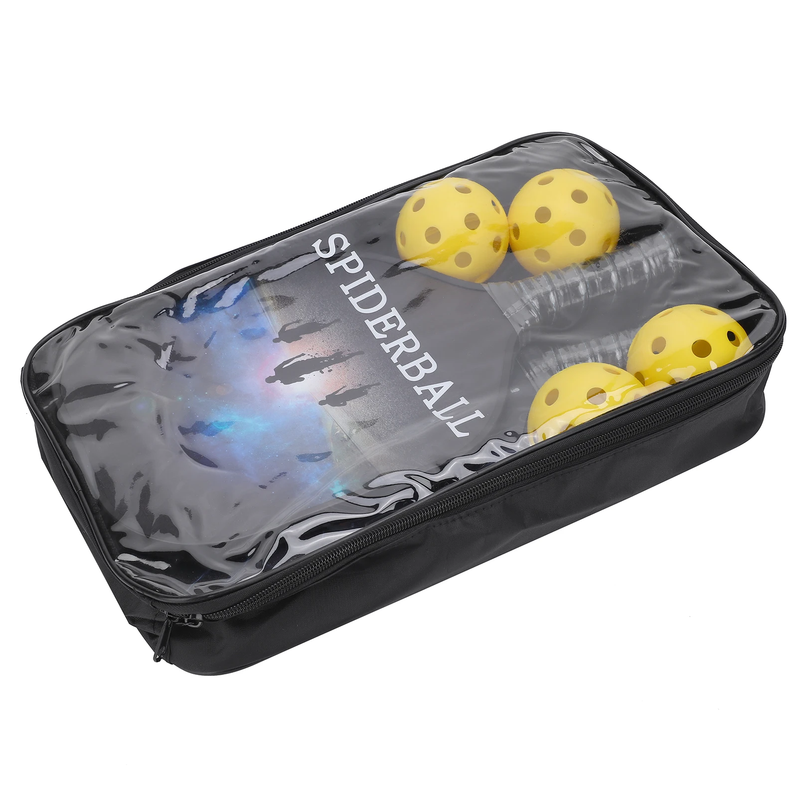 Portable Fiberglass Pickleball Paddle Racket 4 Balls Game Training Sport Equipment
Portable Fiberglass Pickleball Paddle Racket 4 Balls Game Training Sport Equipment
