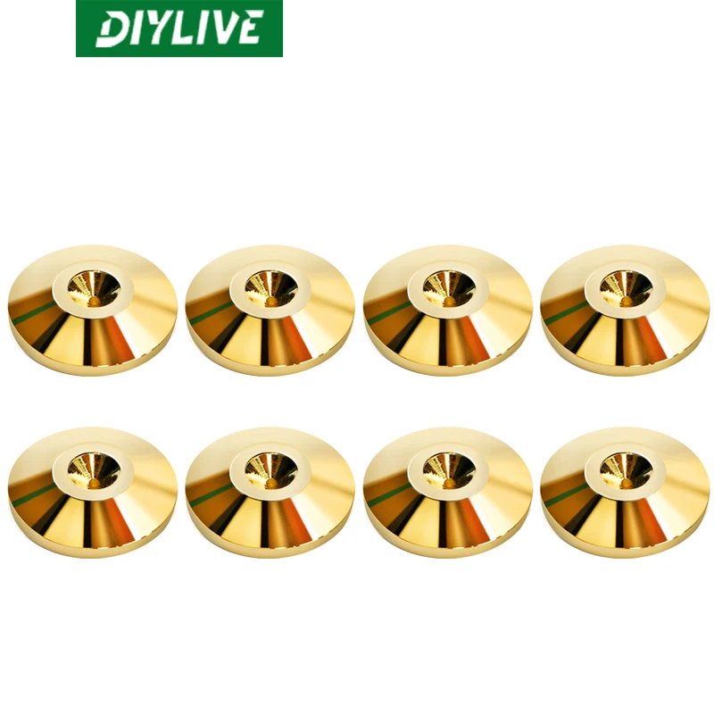 8 PCS 25x5mm Universal Aluminum Alloy Speaker Spikes Pads Speaker Shock Base Pad Isolation Stand Feet Cone Base Mats Floor Disc
8 PCS 25x5mm Universal Aluminum Alloy Speaker Spikes Pads Speaker Shock Base Pad Isolation Stand Feet Cone Base Mats Floor Disc