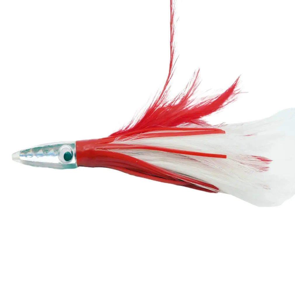 1 Pcs Trolling Bait Acrylic Sea Fishing Octopus Headband Feather Skirt Suluya Bait Trolling Bait Feather Skirt
1 Pcs Trolling Bait Acrylic Sea Fishing Octopus Headband Feather Skirt Suluya Bait Trolling Bait Feather Skirt