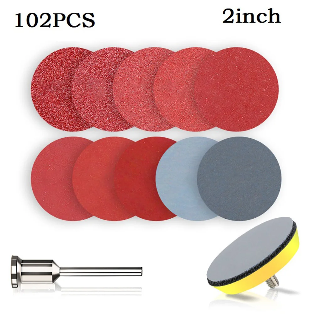102PCS 2 Inch Sandpaper Disc Kit Polishing Wheel 80-3000# Sanding Pad Power Air Tool Accessories
102PCS 2 Inch Sandpaper Disc Kit Polishing Wheel 80-3000# Sanding Pad Power Air Tool Accessories