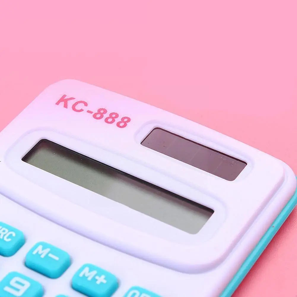 1pc Candy Color 8 Digits Pocket Mini Electronic Calculator Carry Supplies Color Kawaii Students Office Easy Random Calculat H9h8
1pc Candy Color 8 Digits Pocket Mini Electronic Calculator Carry Supplies Color Kawaii Students Office Easy Random Calculat H9h8