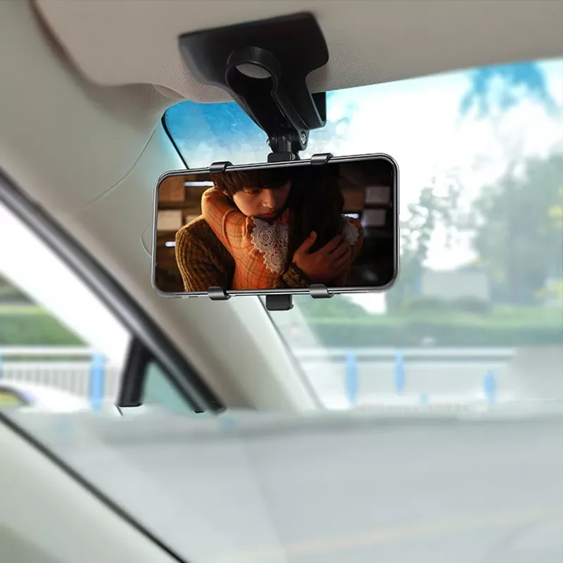 Car Phone Holder 360 Degree Mobile phone Stands Rearview Mirror Sun Visor In Car GPS Navigation Bracket 
Car Phone Holder 360 Degree Mobile phone Stands Rearview Mirror Sun Visor In Car GPS Navigation Bracket