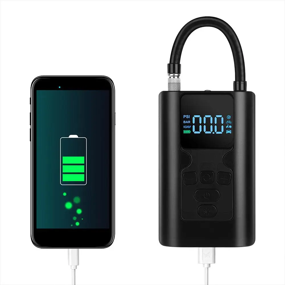 Portable Car Wireless Air Pump Tire Small Air Compressor Electric Tyre Inflator Led Lamp Digital Display For Motorcycle Bicycle
Portable Car Wireless Air Pump Tire Small Air Compressor Electric Tyre Inflator Led Lamp Digital Display For Motorcycle Bicycle
