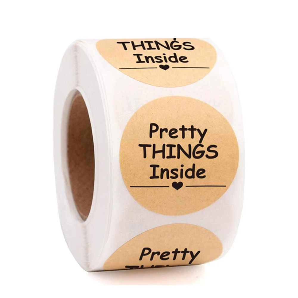 500 шт., наклейки для упаковки «красивые вещи внутри» 
500 шт., наклейки для упаковки «красивые вещи внутри»