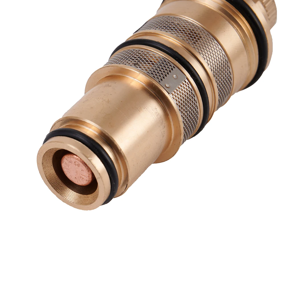 New Brass Faucet Thermostatic Cartridge Bathroom Shower Hot&Cold Water Mixer Valve Tap Bathroom Hardware Replacement Parts
New Brass Faucet Thermostatic Cartridge Bathroom Shower Hot&Cold Water Mixer Valve Tap Bathroom Hardware Replacement Parts