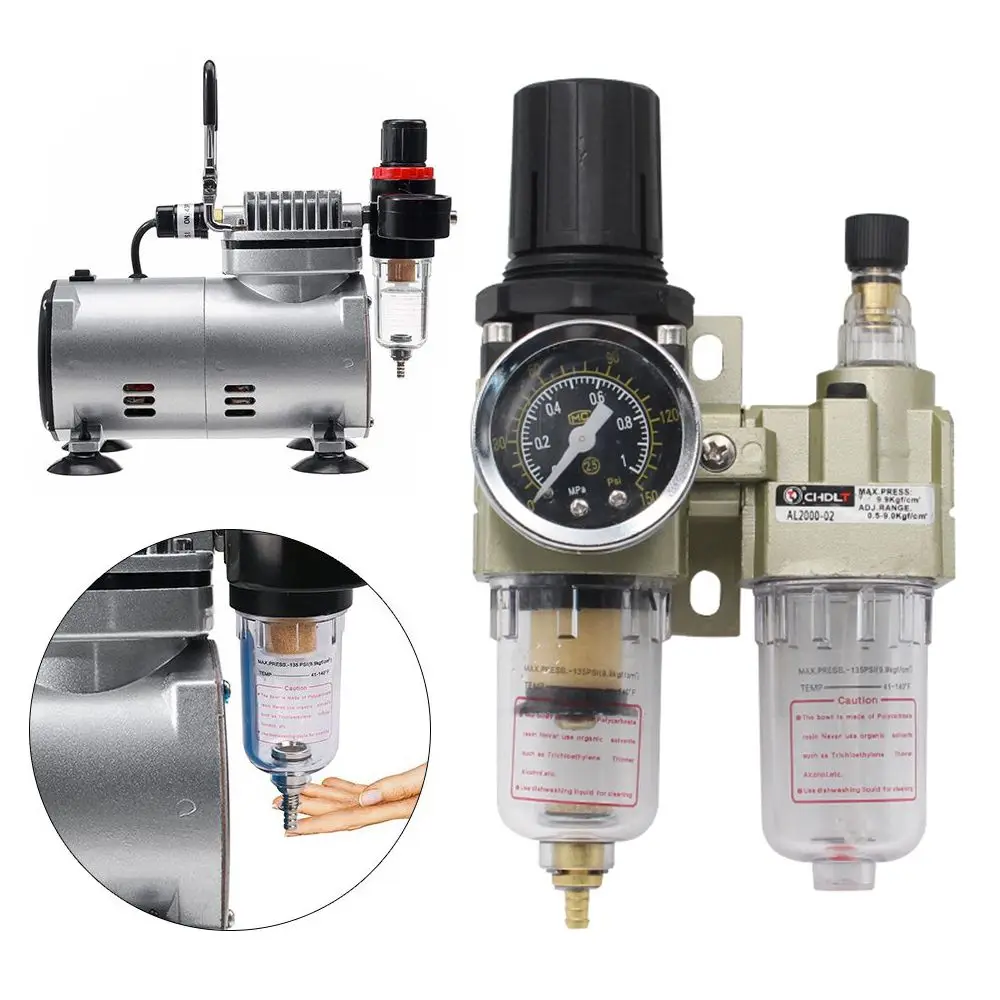 New Air Compressor Moisture Pneumatic Element Air Pressure Filter Filter Regulator Pneumatic Oil Water Separator
New Air Compressor Moisture Pneumatic Element Air Pressure Filter Filter Regulator Pneumatic Oil Water Separator