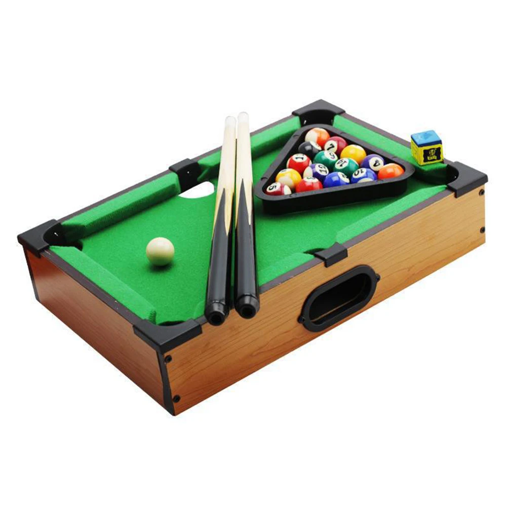 Mini Tabletop Pool Table Desktop Billiards Sets Children's Play Sports Balls Sports Indoor Family Fun Entertainment
Mini Tabletop Pool Table Desktop Billiards Sets Children's Play Sports Balls Sports Indoor Family Fun Entertainment