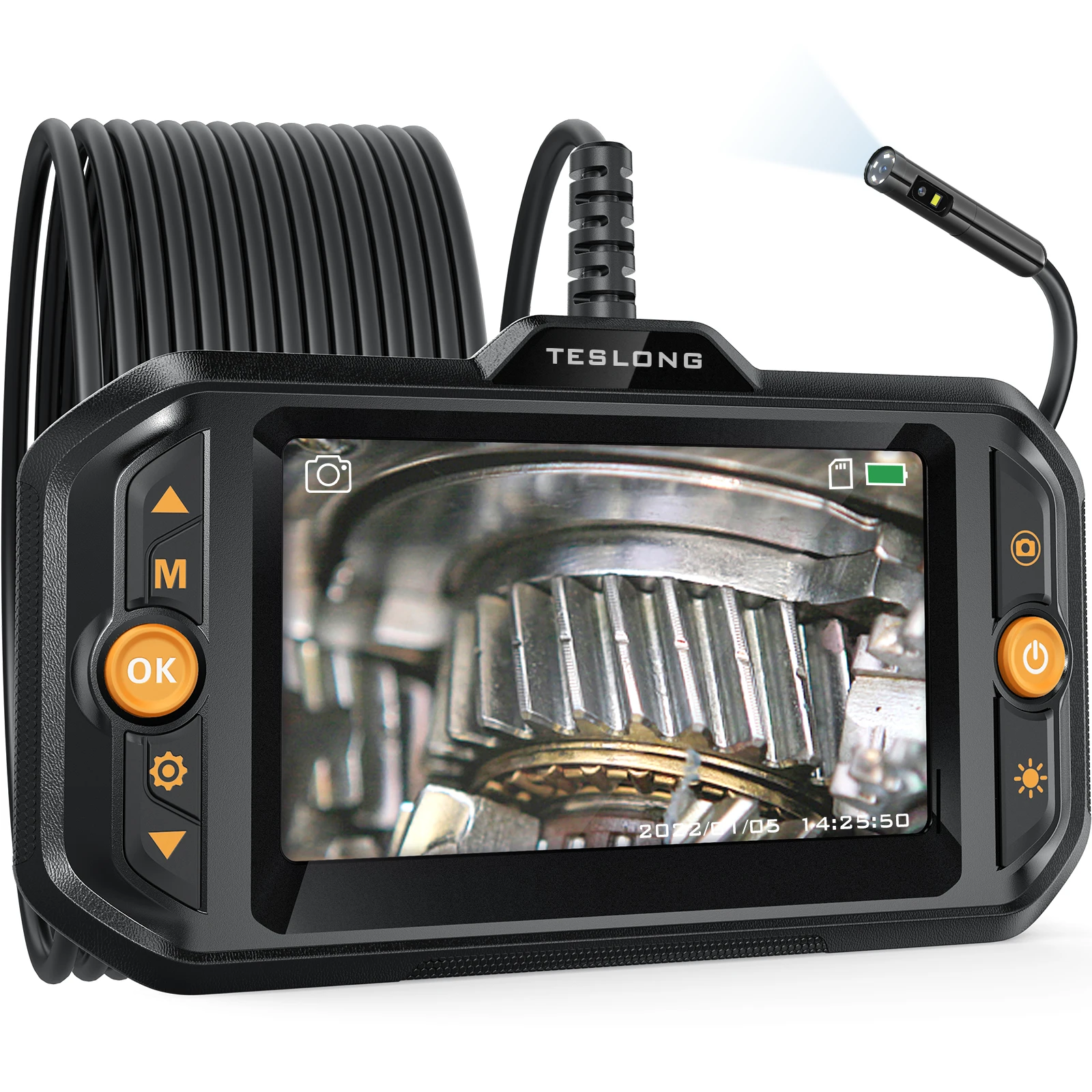 New Design Triple Lens Endoscope Teslong 7.9MM Borescope Inspection Camera with 8Led Lights Automotive Industrial Scope Camera
New Design Triple Lens Endoscope Teslong 7.9MM Borescope Inspection Camera with 8Led Lights Automotive Industrial Scope Camera