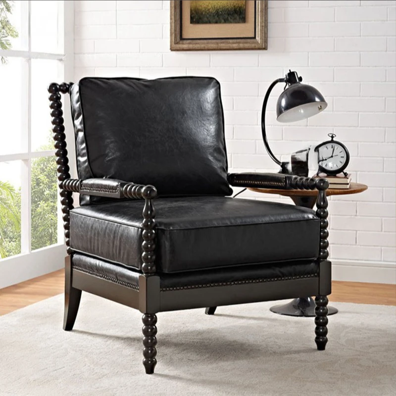 Retro Solid Wood Sofa Chair Simple Single Book Living Room Fabric Tiger Small Apartment Leisure Backrest Furniture
Retro Solid Wood Sofa Chair Simple Single Book Living Room Fabric Tiger Small Apartment Leisure Backrest Furniture