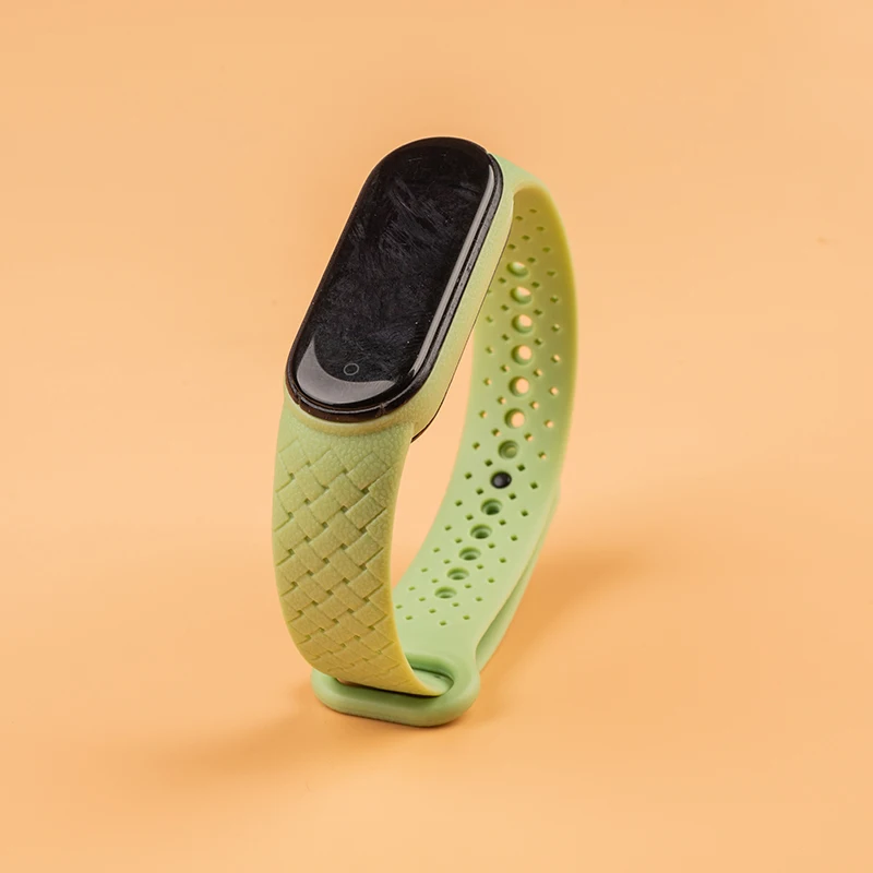 For Mi Band 5 Strap Silicone Trend weaving texture Mi Band 6 5 4 3 Watch Band Bracelet Smart Sports Fitness Wristband
For Mi Band 5 Strap Silicone Trend weaving texture Mi Band 6 5 4 3 Watch Band Bracelet Smart Sports Fitness Wristband