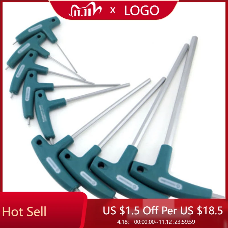 1Pcs 1.5/2/5/6/8/10MM Hex Wrench Key T Shaped Six Angle Screwdriver Allen Driver Auto Furnitures Metric Long Steel T-Handle
1Pcs 1.5/2/5/6/8/10MM Hex Wrench Key T Shaped Six Angle Screwdriver Allen Driver Auto Furnitures Metric Long Steel T-Handle