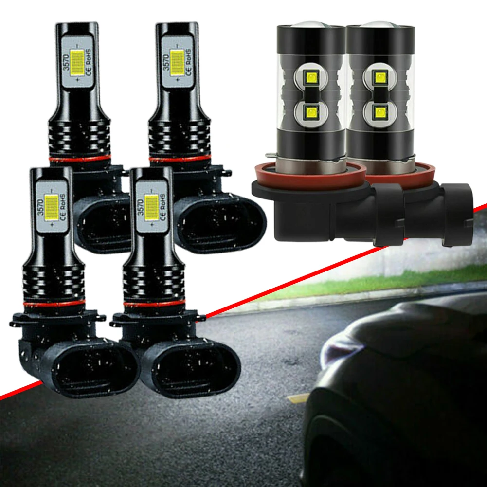 6pcs Car LED Headlight Low Beam Fog Lights Bulbs 6000K Truck Driving Car Boat Work Light For Toyota RAV4 2013 2014 2015
6pcs Car LED Headlight Low Beam Fog Lights Bulbs 6000K Truck Driving Car Boat Work Light For Toyota RAV4 2013 2014 2015