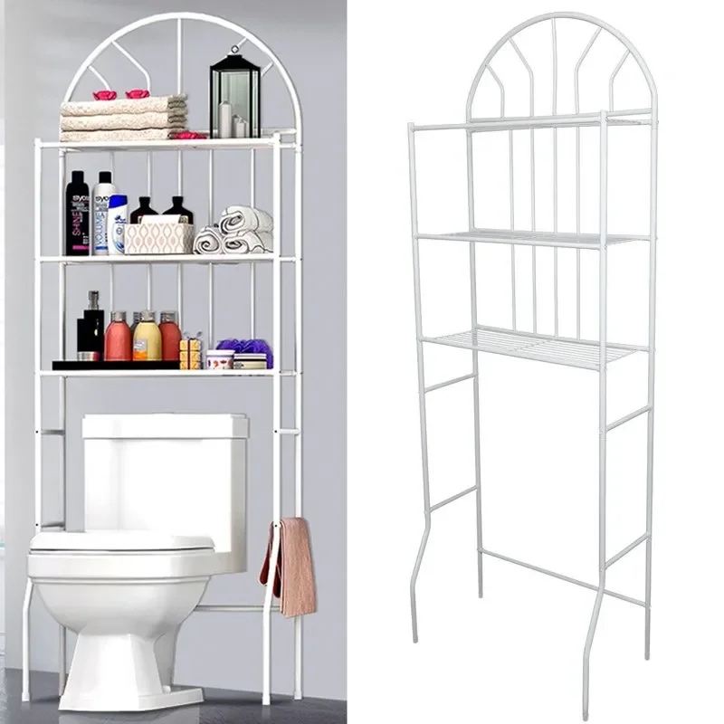 3 Shelf Over The Toilet Bathroom Space Saver Towel Storage Rack Organizer - White 25.6"L x 13.4"W x 69.7"H
3 Shelf Over The Toilet Bathroom Space Saver Towel Storage Rack Organizer - White 25.6"L x 13.4"W x 69.7"H