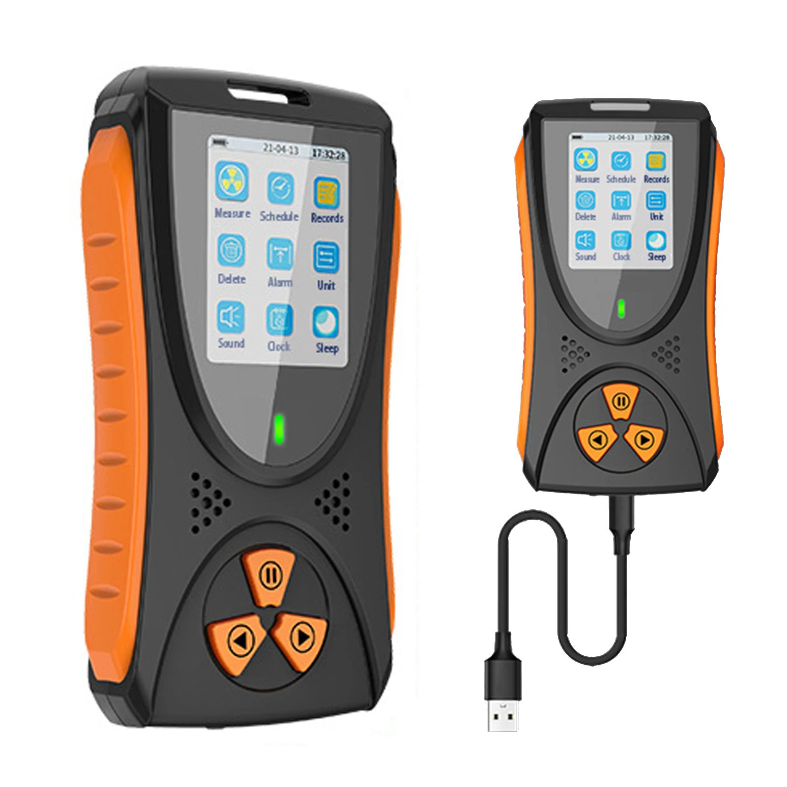 Nuclear Radiation Detector X β γ Rays Meter Real-time Electromagnetic Detector Automatic Overdose Alarm Dosimeter Detector 
Nuclear Radiation Detector X β γ Rays Meter Real-time Electromagnetic Detector Automatic Overdose Alarm Dosimeter Detector