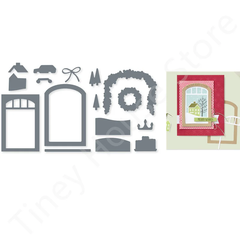 Windows Wishes Stamps and Metal Cutting Dies Crafts DIY Album Greeting Cards Decoration Scrapbooking Stencils New 2022 Christmas
Windows Wishes Stamps and Metal Cutting Dies Crafts DIY Album Greeting Cards Decoration Scrapbooking Stencils New 2022 Christmas