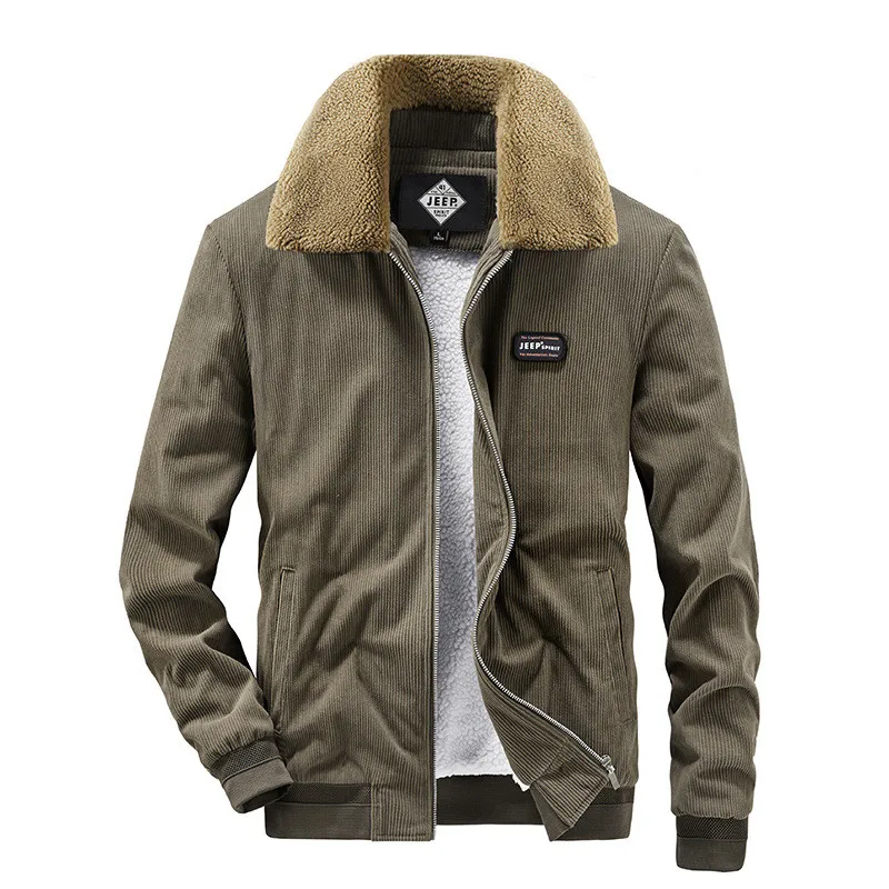 MORUANCLE Men's Warm Corduroy Bomber Jackets And Coats Fleece Lined Thick Thermal Cargo Outerwear Parkas Plus Size M-5XL 
MORUANCLE Men's Warm Corduroy Bomber Jackets And Coats Fleece Lined Thick Thermal Cargo Outerwear Parkas Plus Size M-5XL