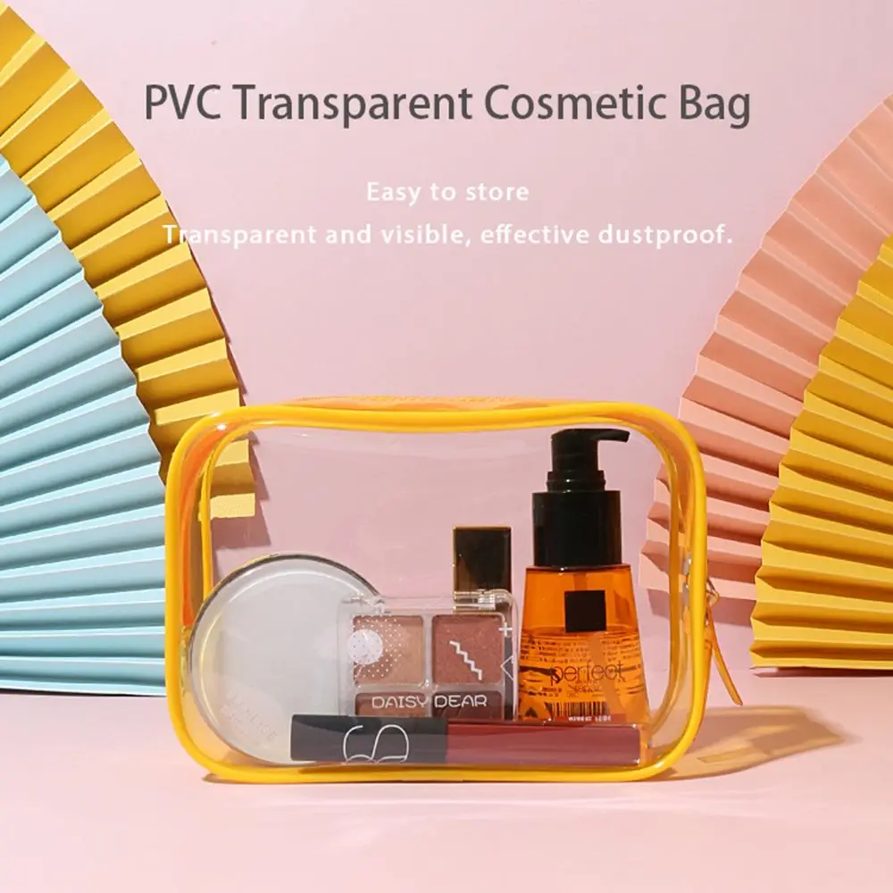 Large Capacity PVC Square Bag Wash Pouch Storage Toiletry Bag Cosmetic Cases Transparent Cosmetic Bag Makeup Bags
Large Capacity PVC Square Bag Wash Pouch Storage Toiletry Bag Cosmetic Cases Transparent Cosmetic Bag Makeup Bags
