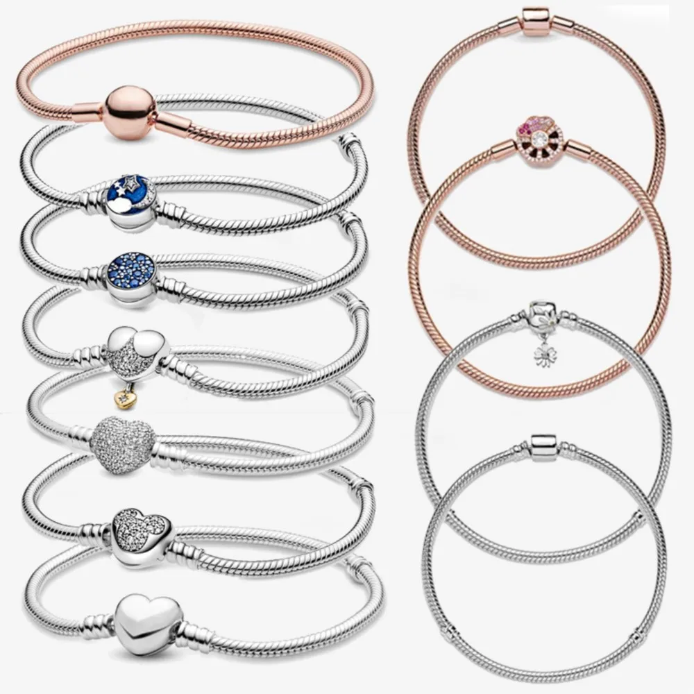 Original 925 Sterling Silver Bracelet Barrel Clasp Heart-shaped Tree Of Life Snake Chain Bracelet Women Jewelry Reflexions Chain
Original 925 Sterling Silver Bracelet Barrel Clasp Heart-shaped Tree Of Life Snake Chain Bracelet Women Jewelry Reflexions Chain