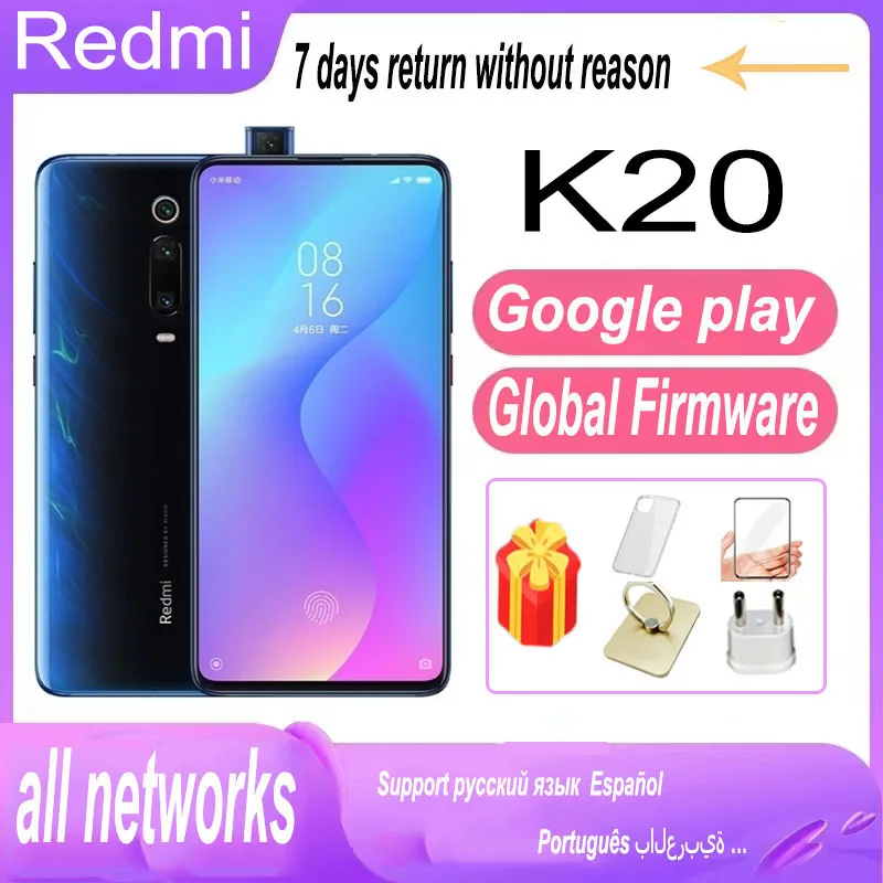 Original global version Xiaomi Redmi K20 MI 9T 6GB 128GB Android Snapdragon 730
Original global version Xiaomi Redmi K20 MI 9T 6GB 128GB Android Snapdragon 730