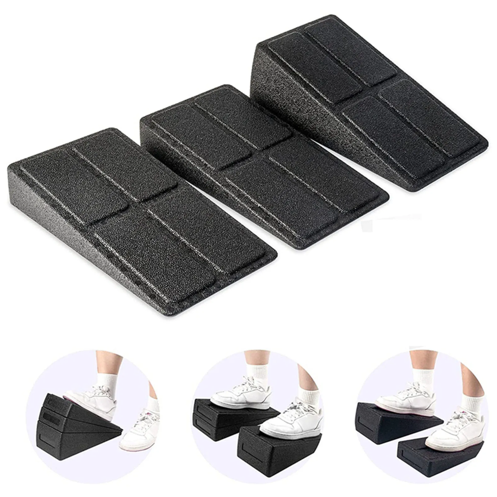 Slant Board 3pcs 12''Foam Incline Board Calf Stretcher For Physical Therapy Equipment Plantar Fasciitis Foot Stretching
Slant Board 3pcs 12''Foam Incline Board Calf Stretcher For Physical Therapy Equipment Plantar Fasciitis Foot Stretching