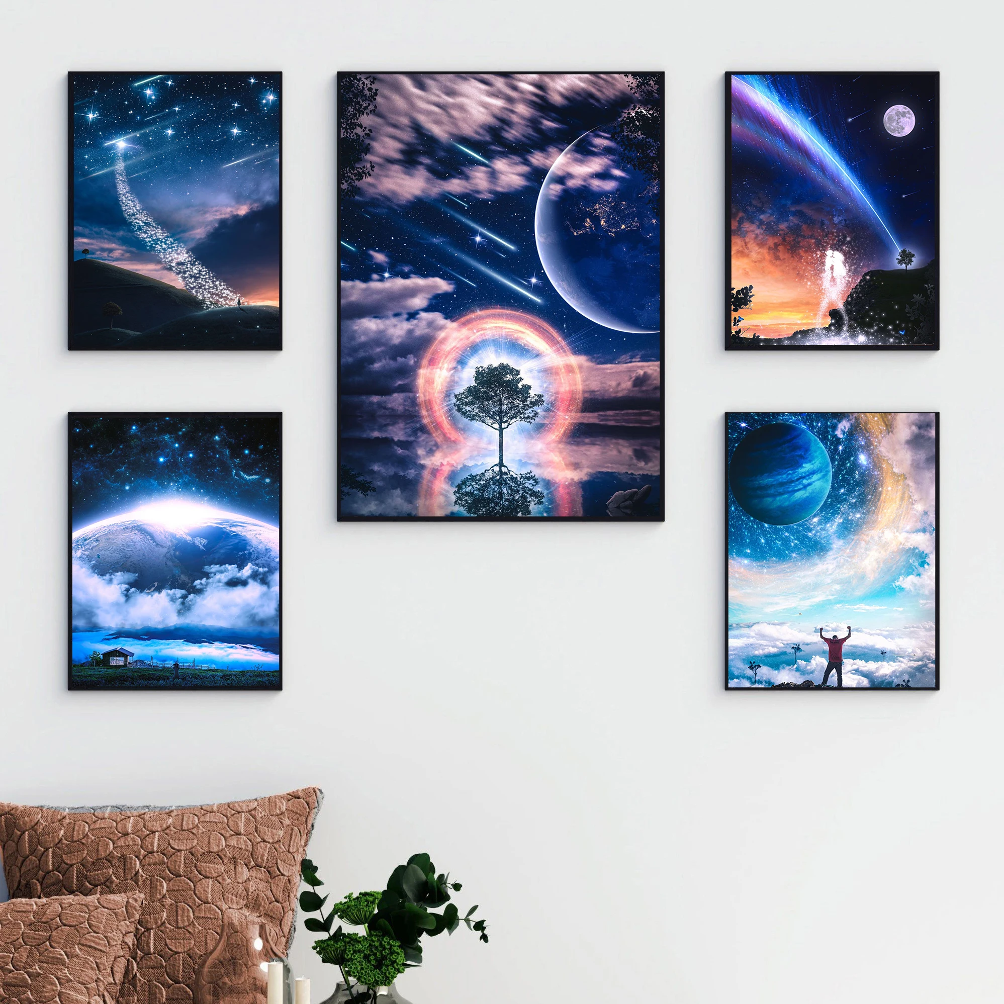 Modern Natural Fantasy Canvas Painting Minimalist Wall Art Drawing Posters Prints Pictures for Living Room Decor 
Modern Natural Fantasy Canvas Painting Minimalist Wall Art Drawing Posters Prints Pictures for Living Room Decor