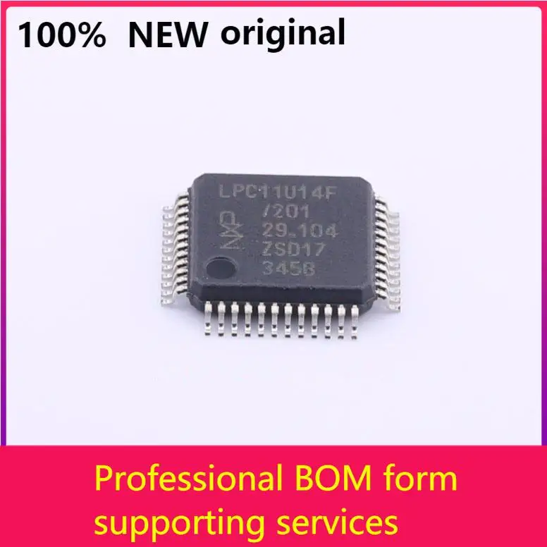 32-bit Arm Cortex-M0/M0+ microcontrollers, up to 256KB flash and up to 36 KB SRA LPC11U14FBD48 100% original
32-bit Arm Cortex-M0/M0+ microcontrollers, up to 256KB flash and up to 36 KB SRA LPC11U14FBD48 100% original