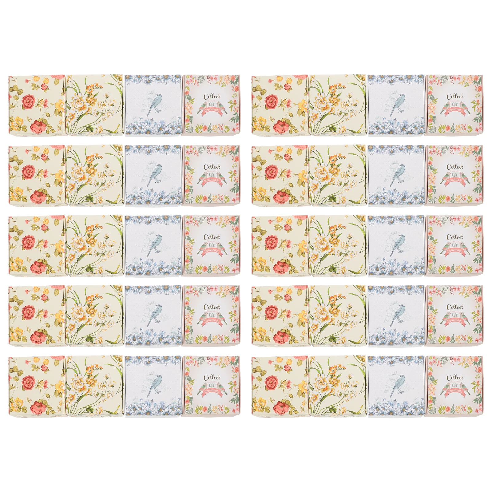 40 Pcs Handmade Soap Box Candy Jewelry Container DIY Candy Jewelryboard Packing Cases Gift Cardboard
40 Pcs Handmade Soap Box Candy Jewelry Container DIY Candy Jewelryboard Packing Cases Gift Cardboard