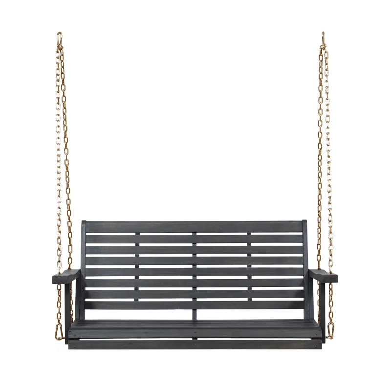 Noble House Ace Hanging Acacia wood Porch Swing - Dark Gray balcony furniture garden furniture hammock chair swing
Noble House Ace Hanging Acacia wood Porch Swing - Dark Gray balcony furniture garden furniture hammock chair swing