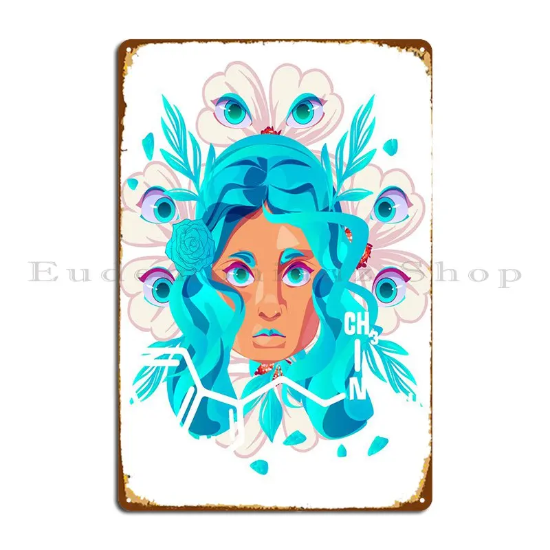 Feminine Psychedelic Art Metal Sign Design Classic Bar Decoration Print Tin Sign Poster
Feminine Psychedelic Art Metal Sign Design Classic Bar Decoration Print Tin Sign Poster