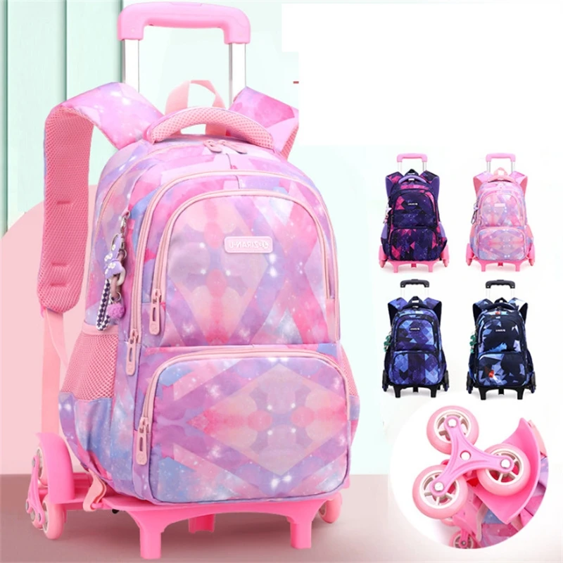 School Trolley Bags with wheels for girls School Rolling backpack for boys Wheeled Backpackfor School Rucksack Satchel For Girls
School Trolley Bags with wheels for girls School Rolling backpack for boys Wheeled Backpackfor School Rucksack Satchel For Girls
