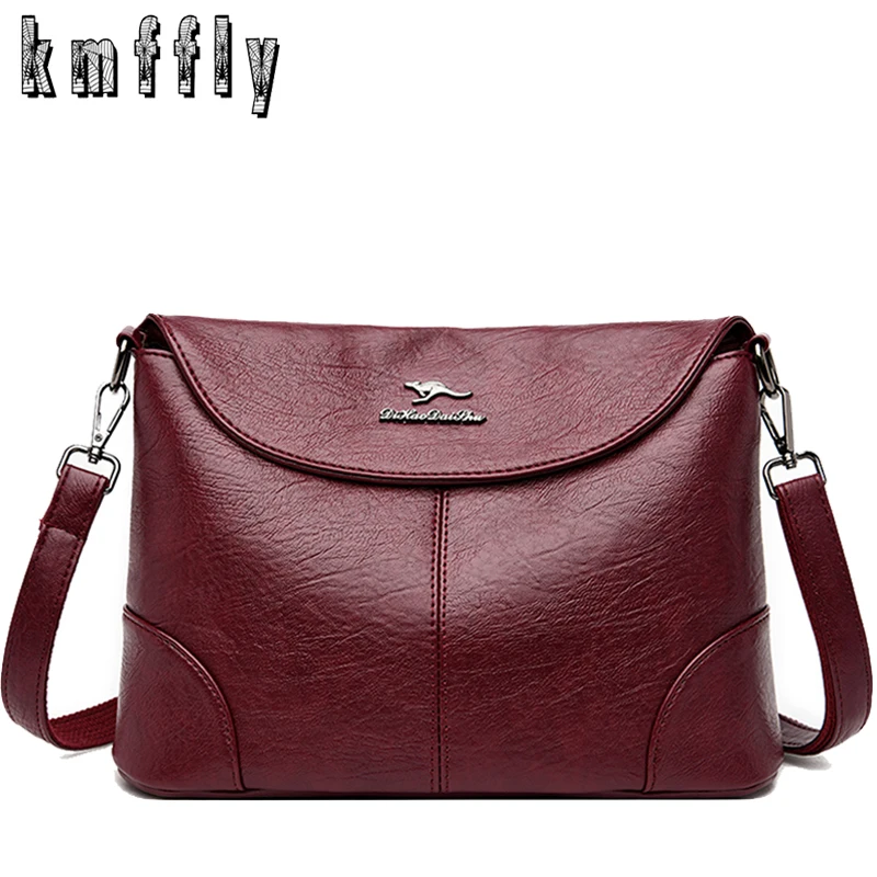 High Quality Leather Crossbody Bags for Women 2020 New Messenger Bag Sac A Main Leather Handbags Vintage Ladies Shoulder Bags
High Quality Leather Crossbody Bags for Women 2020 New Messenger Bag Sac A Main Leather Handbags Vintage Ladies Shoulder Bags