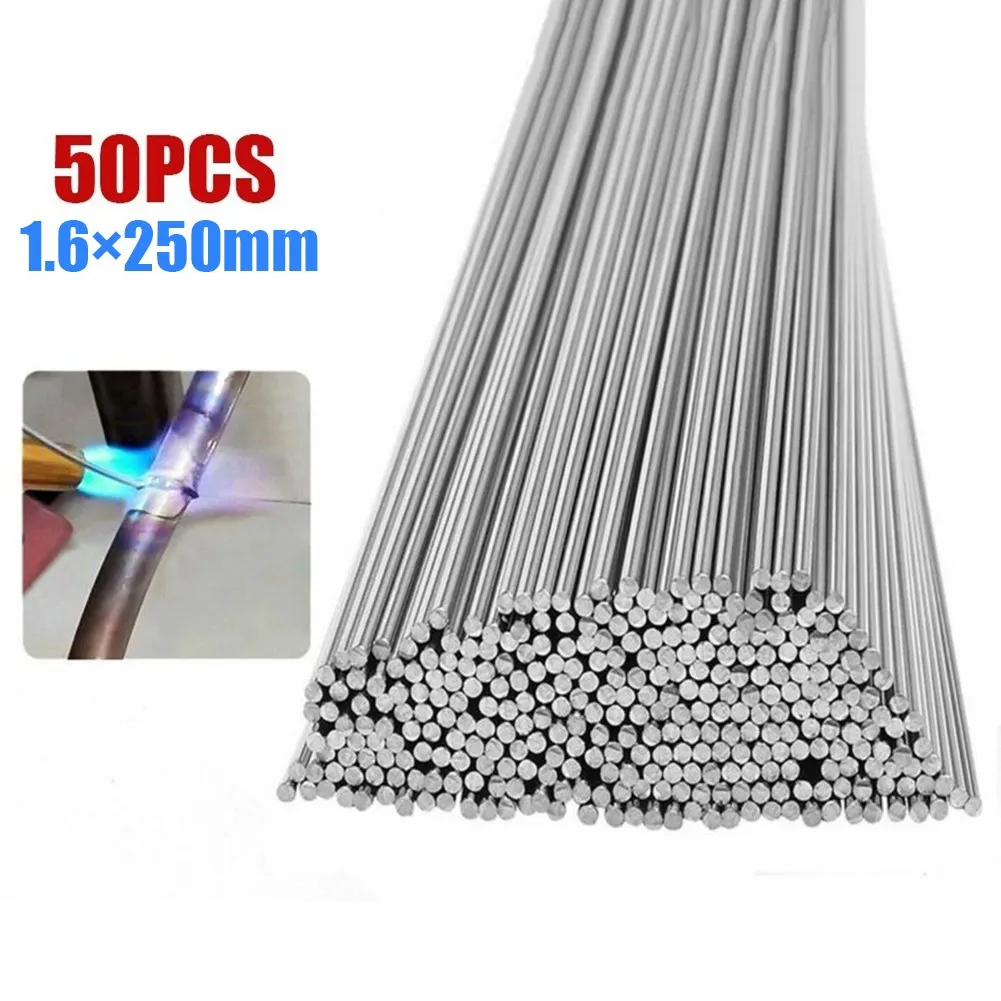 50pcs Aluminium Welding Rods Wire Brazing Low Temperature Easy Melt Aluminum Solder Soldering Rod Weld Bars
50pcs Aluminium Welding Rods Wire Brazing Low Temperature Easy Melt Aluminum Solder Soldering Rod Weld Bars