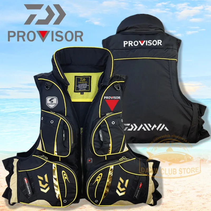 DAWA Fishing Life Jacket Reflected Light Rescue Warning Fishing Life Vest Multi-Function Multi Pocket High Buoyancy Life Jacket
DAWA Fishing Life Jacket Reflected Light Rescue Warning Fishing Life Vest Multi-Function Multi Pocket High Buoyancy Life Jacket