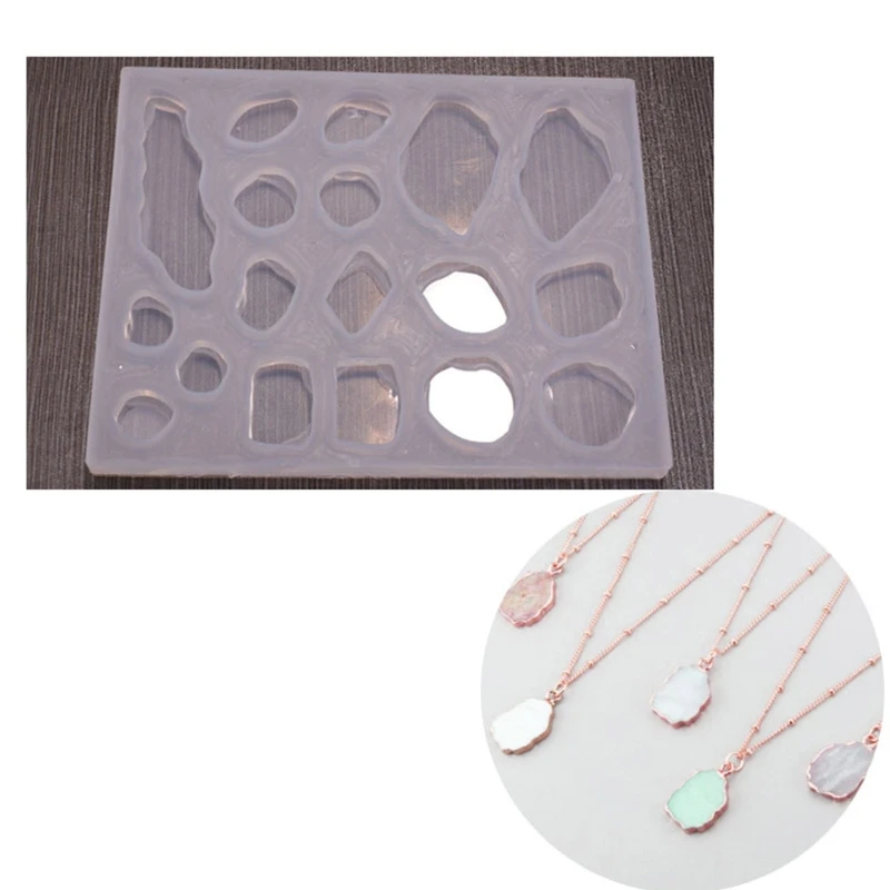 Mirror Earrings Epoxy Mold Geometric Irregular Pendant Mold Keychain Pendant Silicone Mold for Decoration
Mirror Earrings Epoxy Mold Geometric Irregular Pendant Mold Keychain Pendant Silicone Mold for Decoration