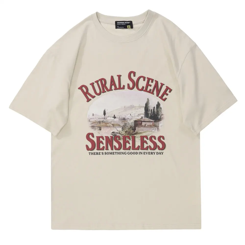 T-shirts Vintage Landscape Print Cotton O-neck Women's T-shirt 2022 Summer Streetwear Harajuku Casual Oversized T Shirt for Men
T-shirts Vintage Landscape Print Cotton O-neck Women's T-shirt 2022 Summer Streetwear Harajuku Casual Oversized T Shirt for Men