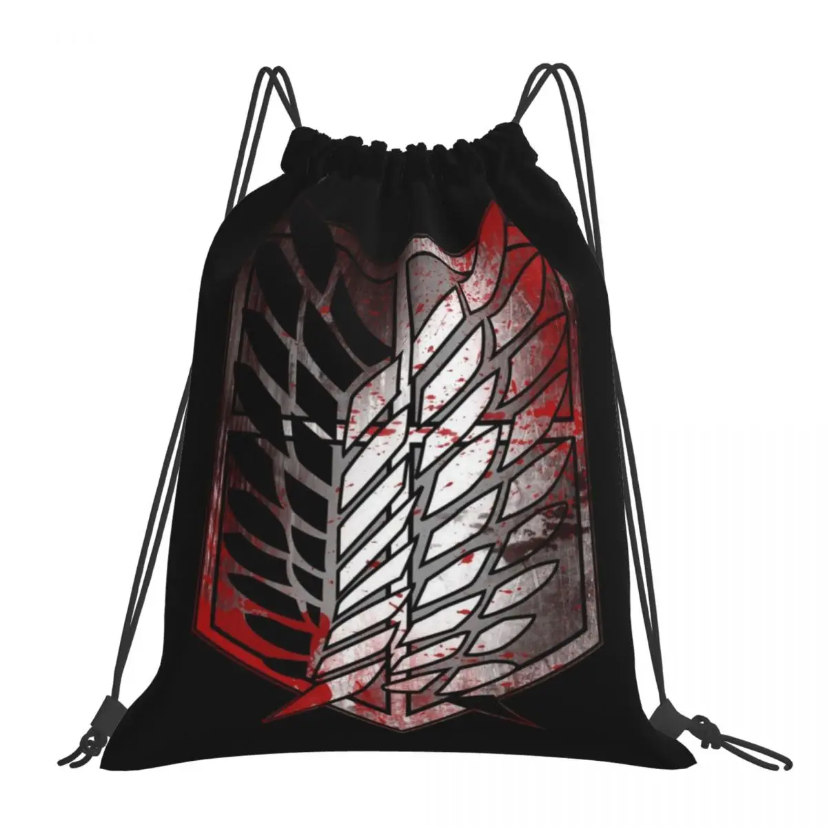 Attack on Titan Drawstring Backpack Bag Gym Sport Sackpack Women Men String Cinch Yoga Lightweight Unisex knapsack
Attack on Titan Drawstring Backpack Bag Gym Sport Sackpack Women Men String Cinch Yoga Lightweight Unisex knapsack