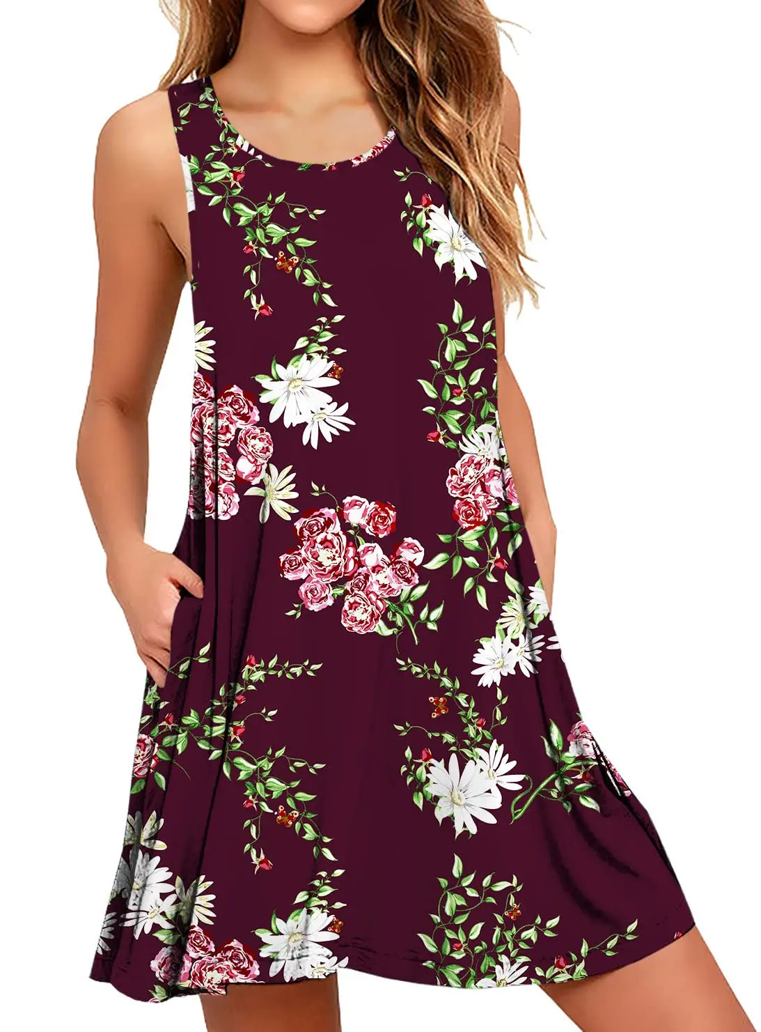 Women Summer Casual Swing T Shirt Dresses Beach Cover up Loose Dress Tshirt Sundress Sleeveless Pockets Casual Loose Tank Dress
Women Summer Casual Swing T Shirt Dresses Beach Cover up Loose Dress Tshirt Sundress Sleeveless Pockets Casual Loose Tank Dress