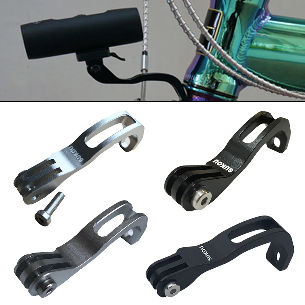 Bike Lamp Light Bracket Holder Alloy Extension Gopros Seat For GoPros Cateye Mount For Brompton Bicycle Bike Accessories
Bike Lamp Light Bracket Holder Alloy Extension Gopros Seat For GoPros Cateye Mount For Brompton Bicycle Bike Accessories