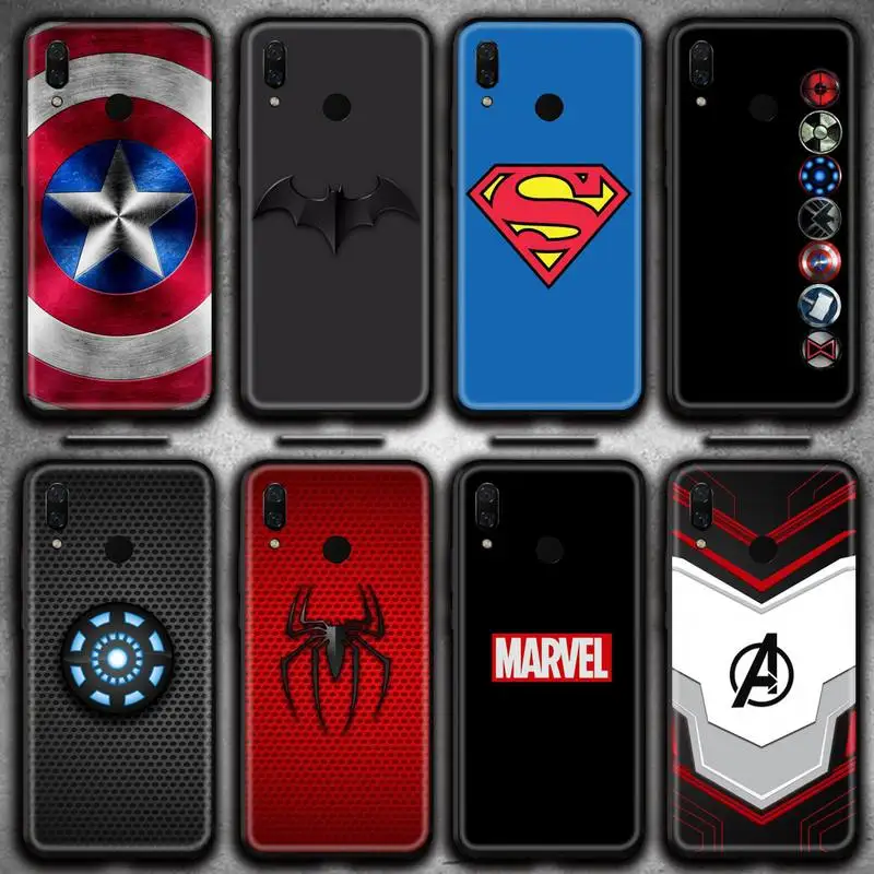 Marvel Superhero LOGO Phone Case for Huawei Y6P Y8S Y8P Y5II Y5 Y6 2019 P Smart Prime Pro
Marvel Superhero LOGO Phone Case for Huawei Y6P Y8S Y8P Y5II Y5 Y6 2019 P Smart Prime Pro