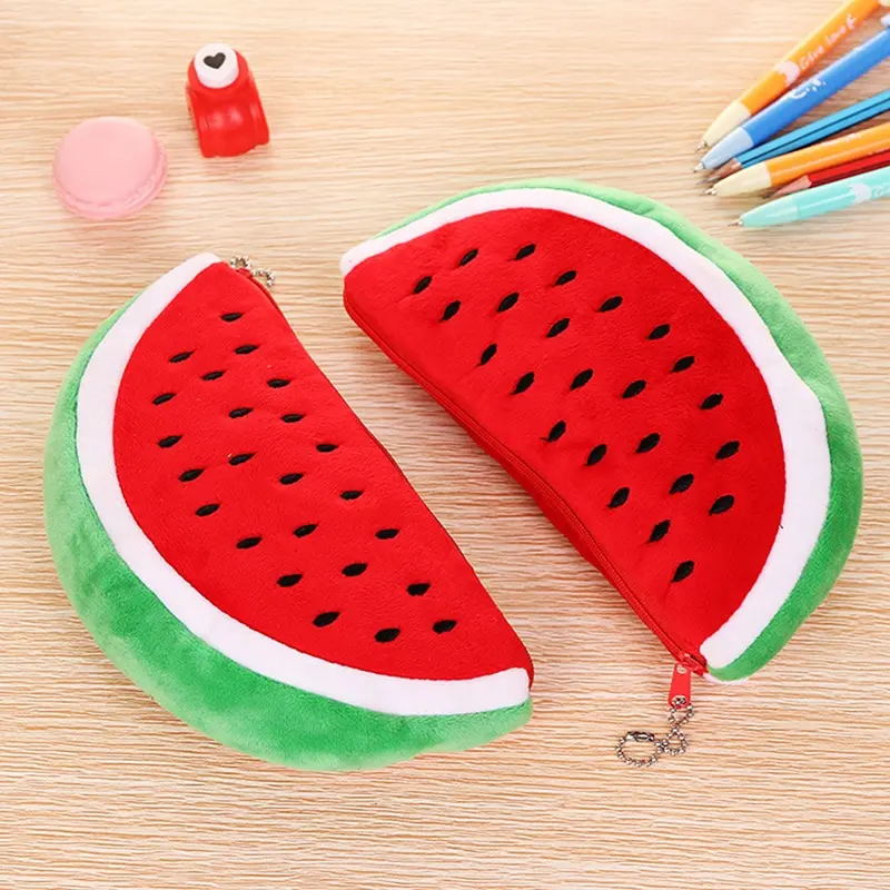 Creative Watermelon Plush Pencil Case Kawaii Pencilcase School Pen Case Bag Supplies School Box Pencils Pouch Stationery
Creative Watermelon Plush Pencil Case Kawaii Pencilcase School Pen Case Bag Supplies School Box Pencils Pouch Stationery