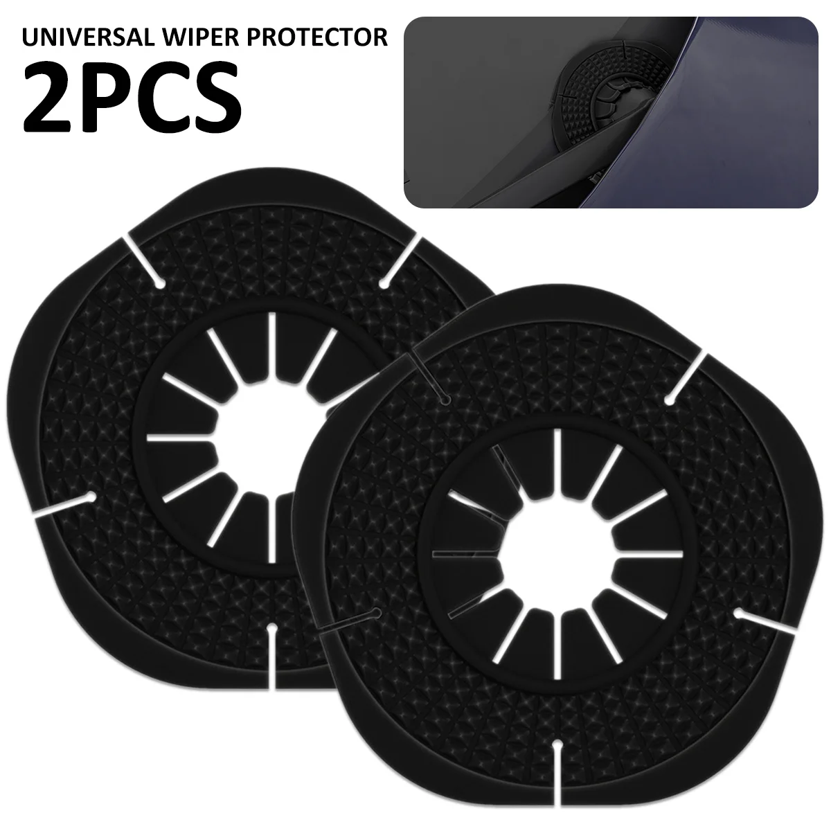 Car Wiper Cover Universal Car Windshield Wiper Arm Bottom Hole Protective Cover Silicone Dustproof Cover Vehicle Accessories
Car Wiper Cover Universal Car Windshield Wiper Arm Bottom Hole Protective Cover Silicone Dustproof Cover Vehicle Accessories