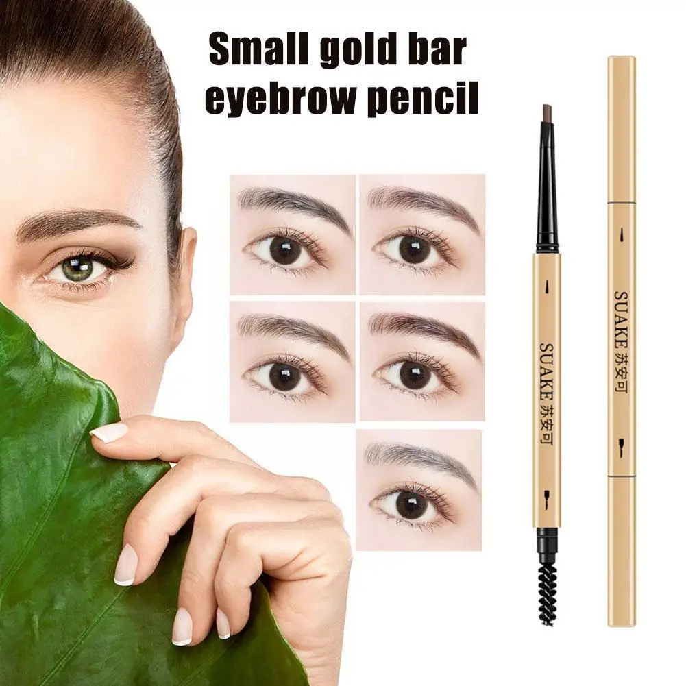 Ultra Fine Eyebrows Pencil Waterproof Sweat-proof Liquid Long Stencil Stamp Shaping Lasting Pencil Waterproof Eyebrow Ki Ey O5E7
Ultra Fine Eyebrows Pencil Waterproof Sweat-proof Liquid Long Stencil Stamp Shaping Lasting Pencil Waterproof Eyebrow Ki Ey O5E7