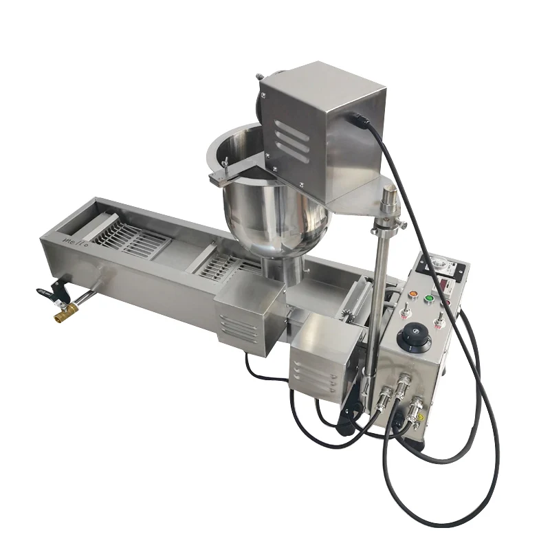 110V 220V Single Row Automatic Donut Maker Fryer Assembly Line Donuts Machine For Sale
110V 220V Single Row Automatic Donut Maker Fryer Assembly Line Donuts Machine For Sale